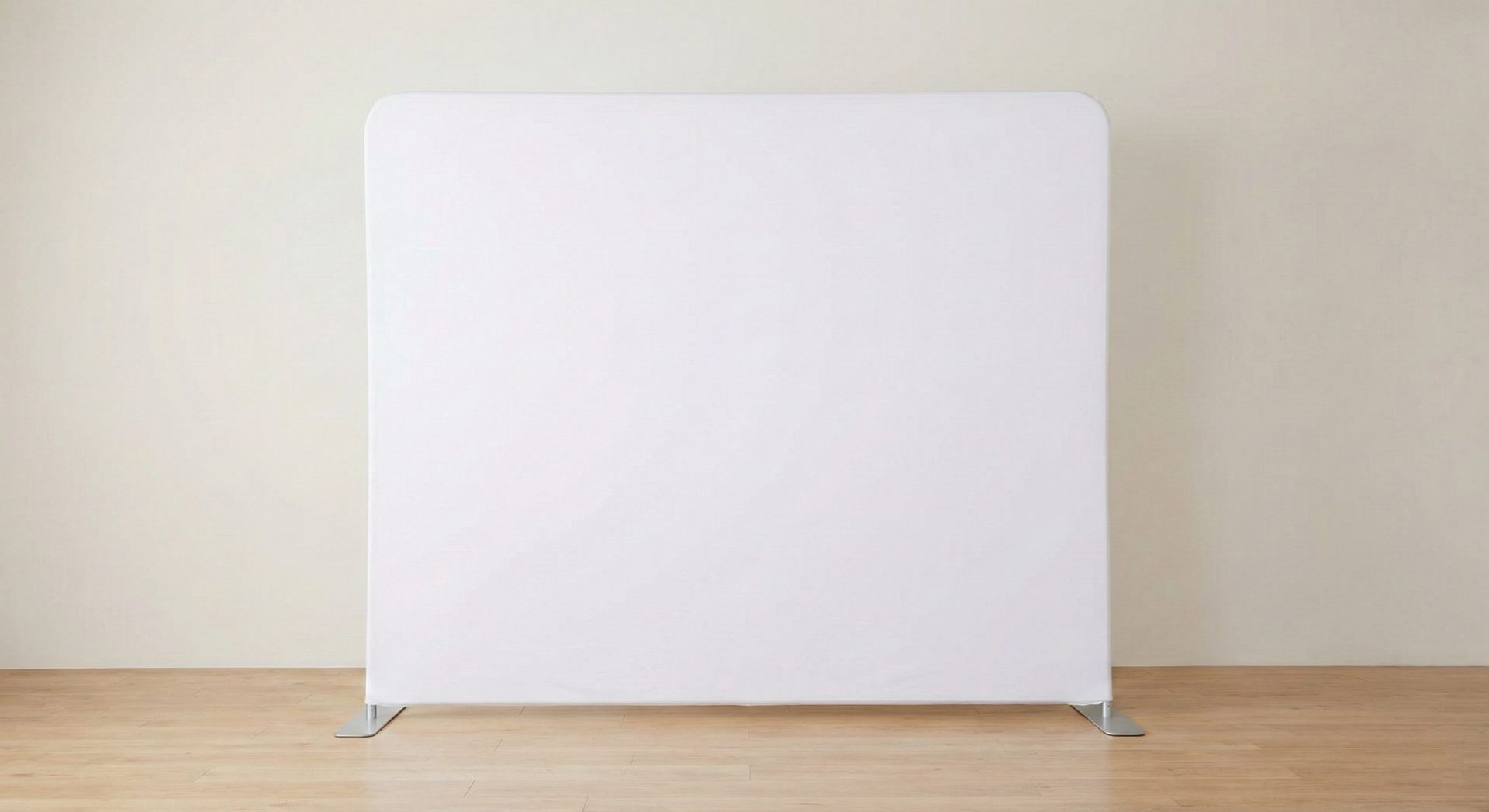 White Stretch Fabric Backdrop