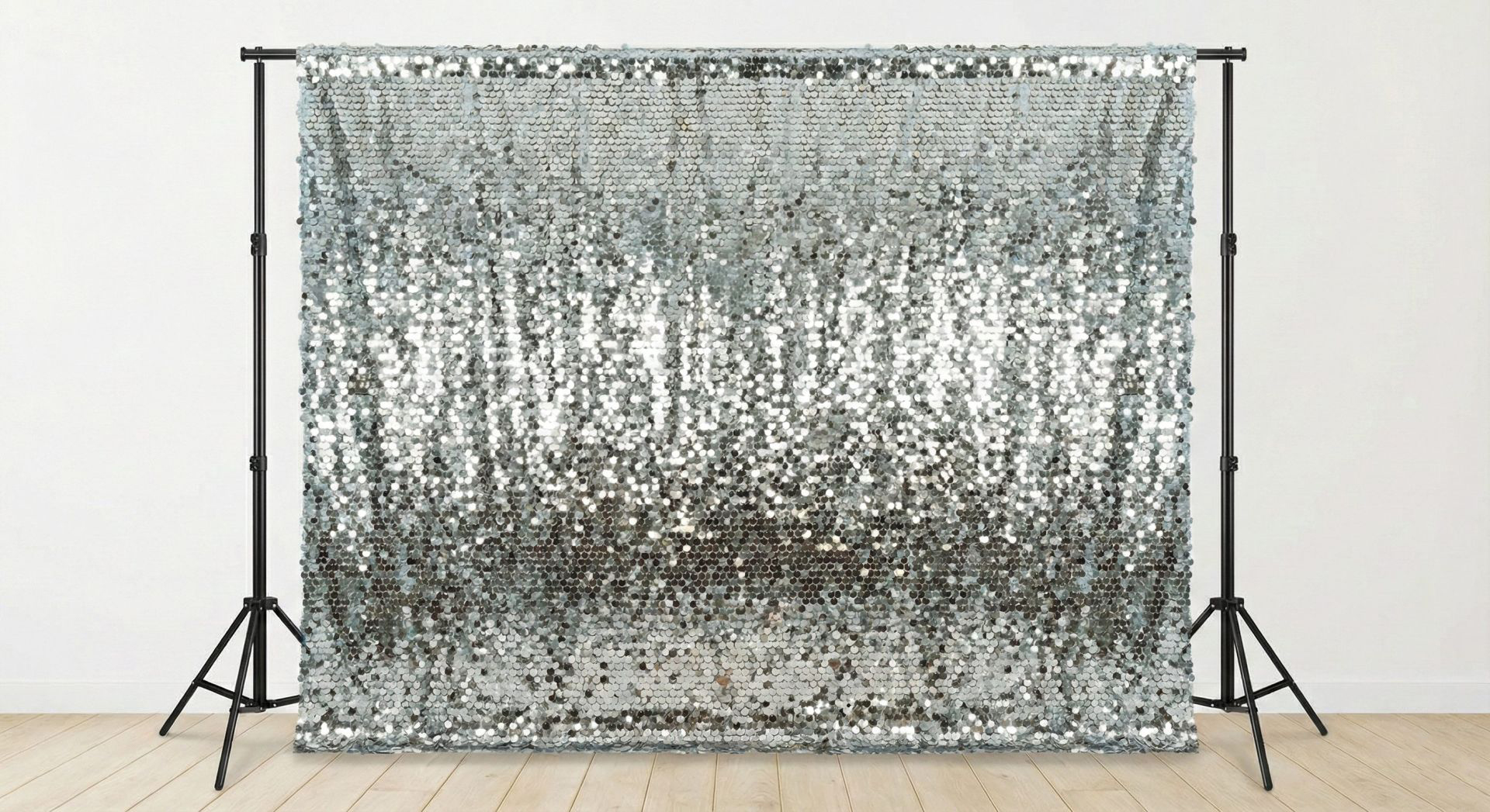 Silver Sequin Backdrop